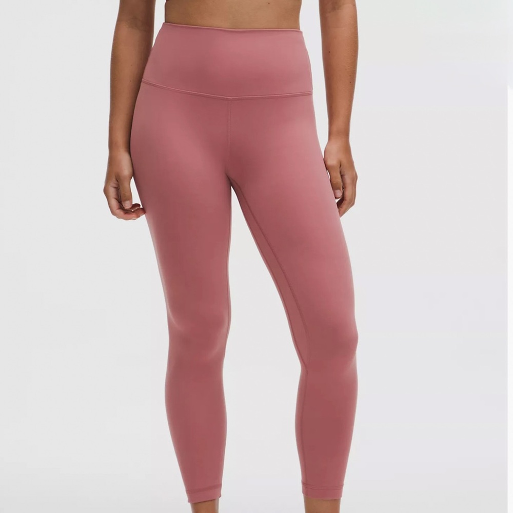 NWT Lululemon Align High-Rise Pant 25” Leggings Dusk Pink Size 6